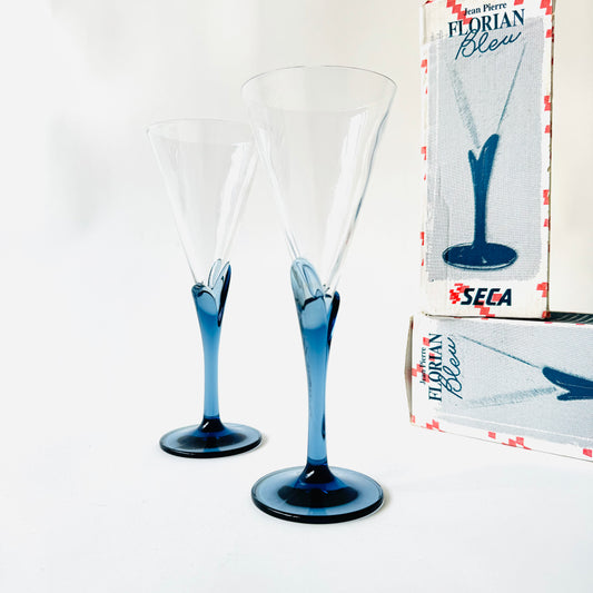 Set of two champaign glasses